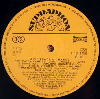 LP Various: Give Peace A Chance