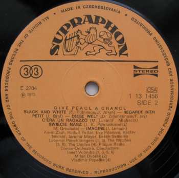 LP Various: Give Peace A Chance