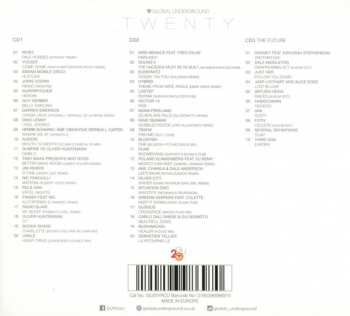 3CD Various: Global Underground Twenty