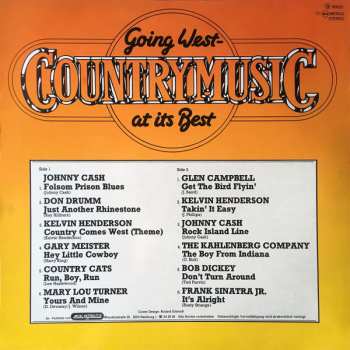 LP Various: Going West (Country Music At It's Best)