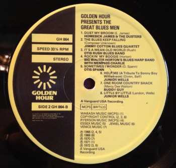 LP Various: Golden Hour Presents The Great Blues Men