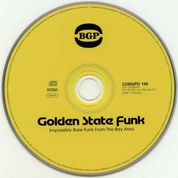 CD Various: Golden State Funk - Impossibly Rare Funk From The Bay Area