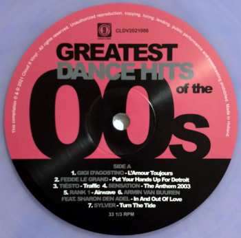 LP Various: Greatest Dance Hits Of The 00s CLR