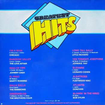 LP Various: Greatest Hits