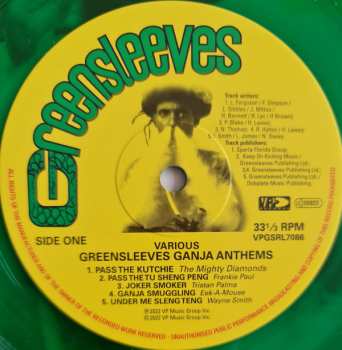 LP Various: Greensleeves Ganja Anthems CLR