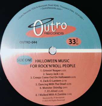 LP Various: Halloween Music For Rock And Roll People