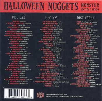 3CD/Coffret Various: Halloween Nuggets:  Monster Sixties A Go-Go