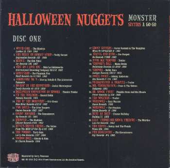 3CD/Coffret Various: Halloween Nuggets:  Monster Sixties A Go-Go