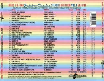 CD Various: Hard To Find Jukebox Classics – Stereo Explosion Volume 1: 50s Pop