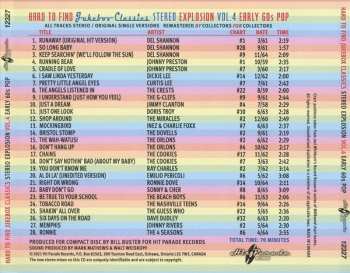 CD Various: Hard To Find Jukebox Classics – Stereo Explosion Volume 4: Early 60s Pop