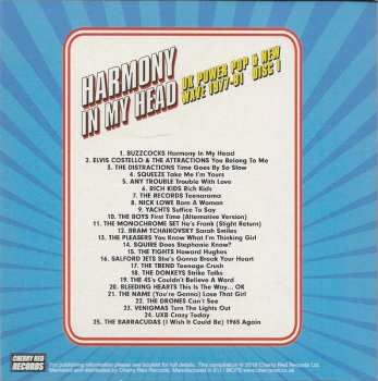 3CD/Coffret Various: Harmony In My Head (UK Power Pop & New Wave 1977-81)