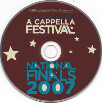 CD Various: Harmony Sweepstakes 2007 A Cappella Festival Finals