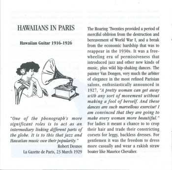 CD Various: Hawaiians In Paris 1916-1926 