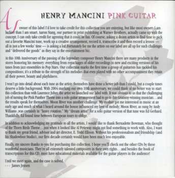 CD Various: Henry Mancini: Pink Guitar
