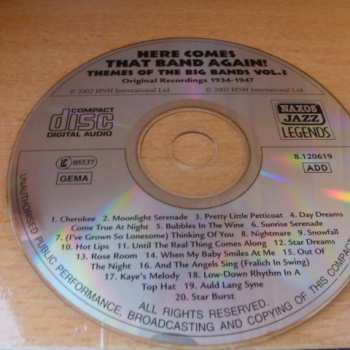 CD Various: Here's That Bands Again! - Themes Of The Big Bands Vol.3 - 1934-1947