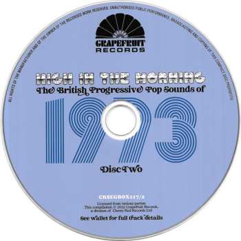 3CD/Coffret Various: High In The Morning (The British Progressive Pop Sounds Of 1973)