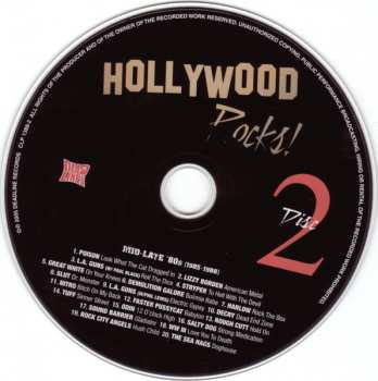 4CD/Coffret Various: Hollywood Rocks