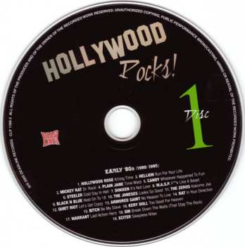 4CD/Coffret Various: Hollywood Rocks