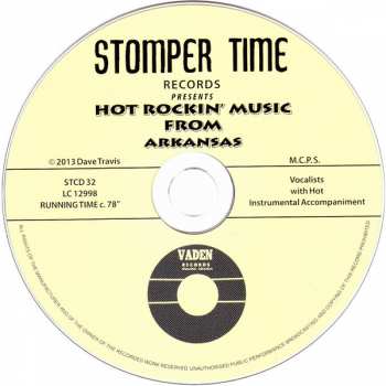 CD Various: Hot Rocking Music From Arkansas