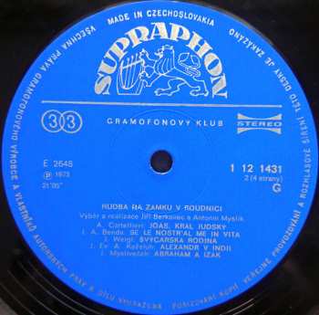 2LP/Coffret Various: Hudba Na Zámku V Roudnici