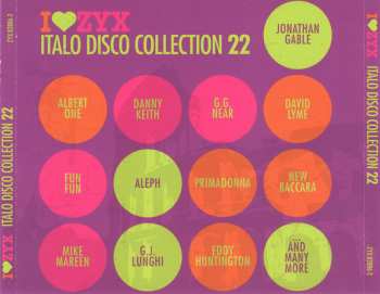3CD Various: I Love ZYX Italo Disco Collection 22