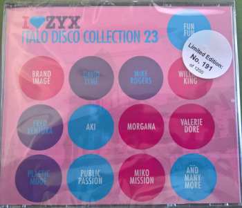 3CD Various: I Love ZYX Italo Disco Collection 23 LTD | NUM
