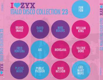 3CD Various: I Love ZYX Italo Disco Collection 23 LTD | NUM