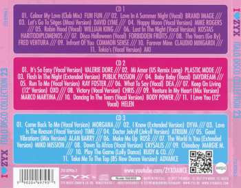 3CD Various: I Love ZYX Italo Disco Collection 23 LTD | NUM