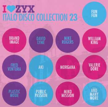 3CD Various: I Love ZYX Italo Disco Collection 23 LTD | NUM