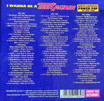 3CD/Coffret Various: I Wanna Be A Teen Again - American Power Pop 1980-1989