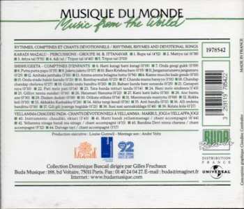 CD Various: Inde: Rythmes Et Chants Du Nord Karnataka