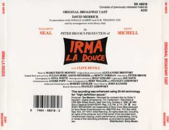 CD Various: Irma La Douce (Original Broadway Cast)