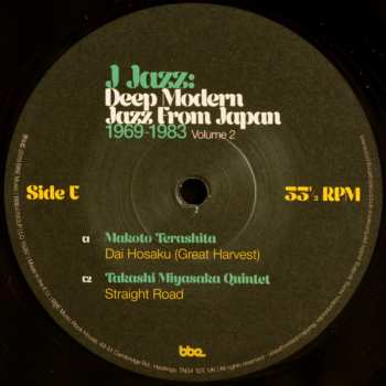 3LP Various: J Jazz: Deep Modern Jazz From Japan 1969-1983 (Volume 2)
