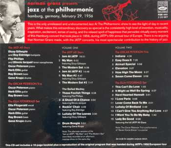 2CD/Coffret Various: Jazz At The Philharmonic (Hamburg, Germany, February 29, 1956)