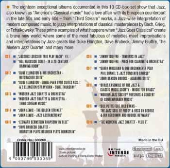 10CD/Coffret Various: Jazz Goes Classical