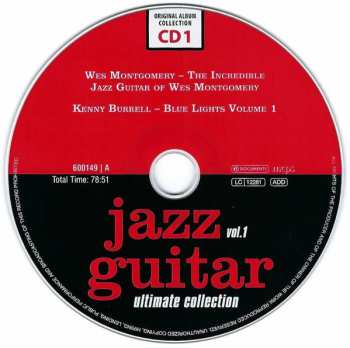 10CD/Coffret Various: Jazz Guitar Ultimate Collection Vol. 1
