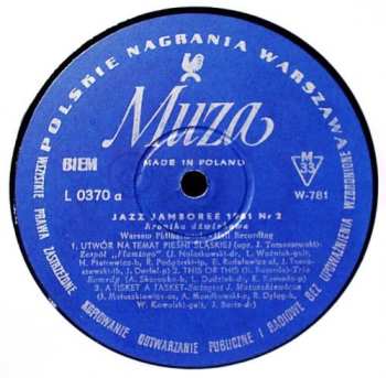 EP Various: Jazz Jamboree 1961 Nr 2