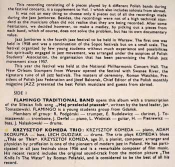 EP Various: Jazz Jamboree 1961 Nr 2