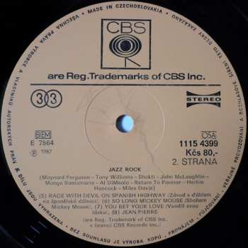 LP Various: Jazzrock
