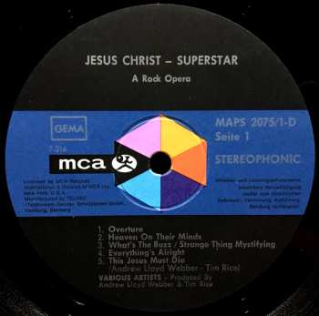 2LP/Coffret Various: Jesus Christ Superstar