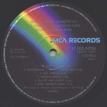 2LP Various: Jesus Christ Superstar (The Original Motion Picture Sound Track Album)