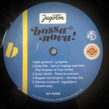 2LP Various: Jugoton Bossa Nova! - Brazilian Wave In Yugoslavia 1963-1983