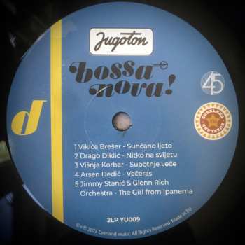 2LP Various: Jugoton Bossa Nova! - Brazilian Wave In Yugoslavia 1963-1983