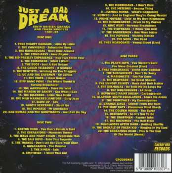 3CD/Coffret Various: Just A Bad Dream: Sixty British Garage And Trash Nuggets 1981-89