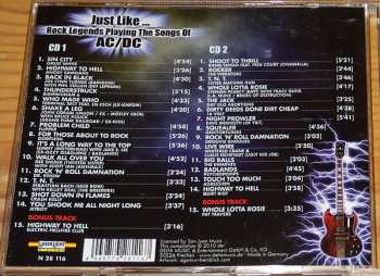 2CD Various: Just Like... Rock Legends Playing The Songs Of AC/DC