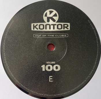 4LP Various: Kontor - Top Of The Clubs Volume 100 LTD