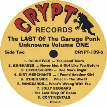 LP Various: Last Of The Garage Punk Unknowns Volume 1