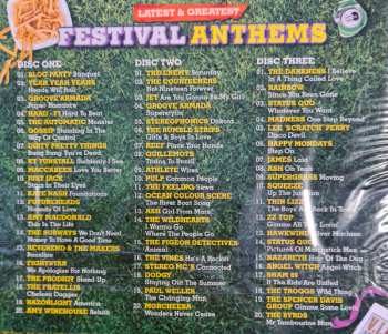 3CD/Coffret Various: Latest & Greatest: Festival Anthems