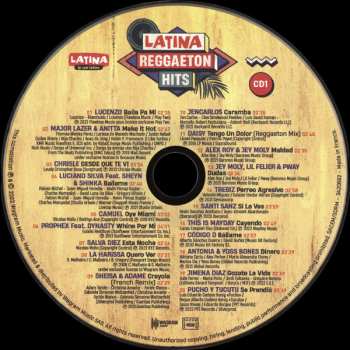 3CD Various: Latina Reggaeton Hits