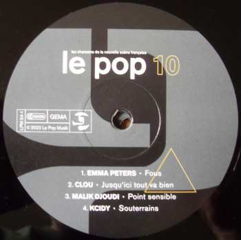 2LP Various: Le Pop 10 (Les Chansons De La Nouvelle Scène Française)